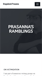 Mobile Screenshot of bragadeeshprasanna.com